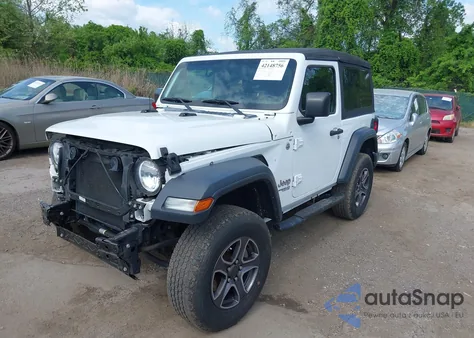 2018 Jeep Wrangler Sport S 4X4 z USA, uszkodzony, nr VIN 1C4GJXAG8JW156172